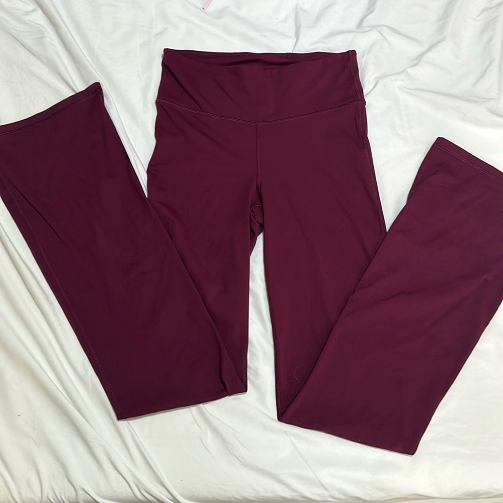 3/$75 NWOT Gap maroon yoga pants small tall